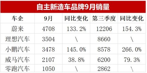 九月車市新格局 五菱新能源銷量破兩萬，長安吉利領(lǐng)跑國產(chǎn)新時(shí)代